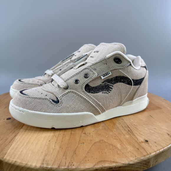 Vans Rowley XLT LX x Notre Mens Size 10 Shoes Sneakers Linen Silver VN000D1GDPB1 main image 6